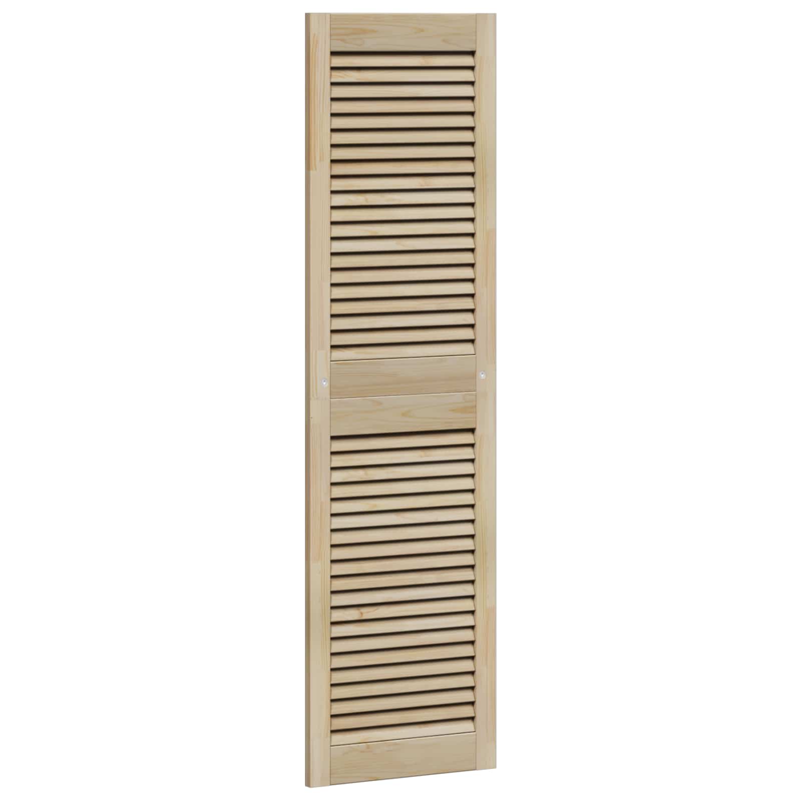 vidaXL Schranktür mit Tür 4 pcs Natur 140,5 x 2,1 x 39,5 cm