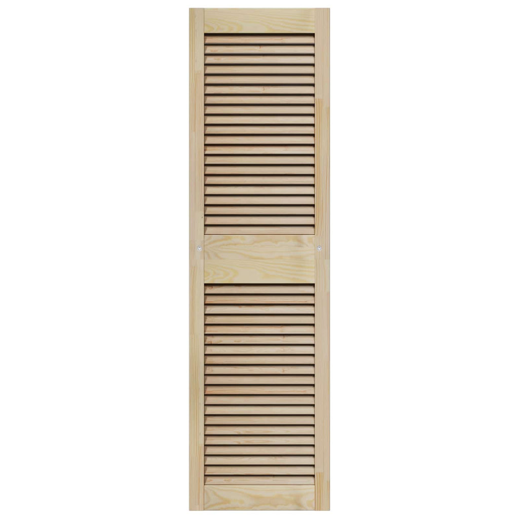 vidaXL Schranktür mit Tür 4 pcs Natur 140,5 x 2,1 x 39,5 cm