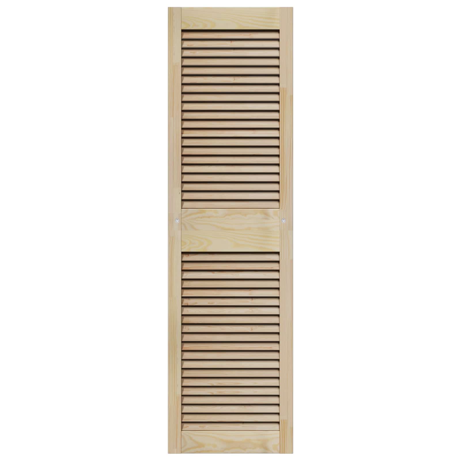 vidaXL Schranktür mit Tür 4 pcs Natur 140,5 x 2,1 x 39,5 cm
