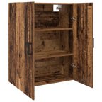 vidaXL Wandschrank 2 pcs Altholz 69,5 x 34 x 90 cm Holzwerkstoff