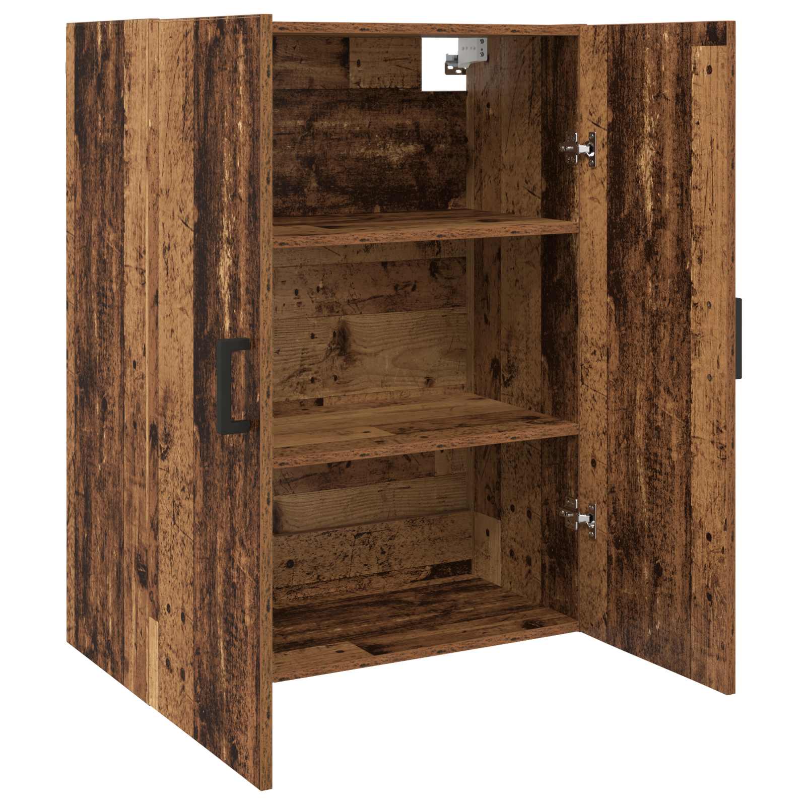 vidaXL Wandschrank 2 pcs Altholz 69,5 x 34 x 90 cm Holzwerkstoff