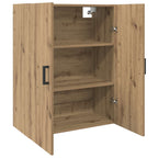 vidaXL Wandschrank 2 pcs Artisan-Eiche 69,5 x 34 x 90 cm Holzwerkstoff