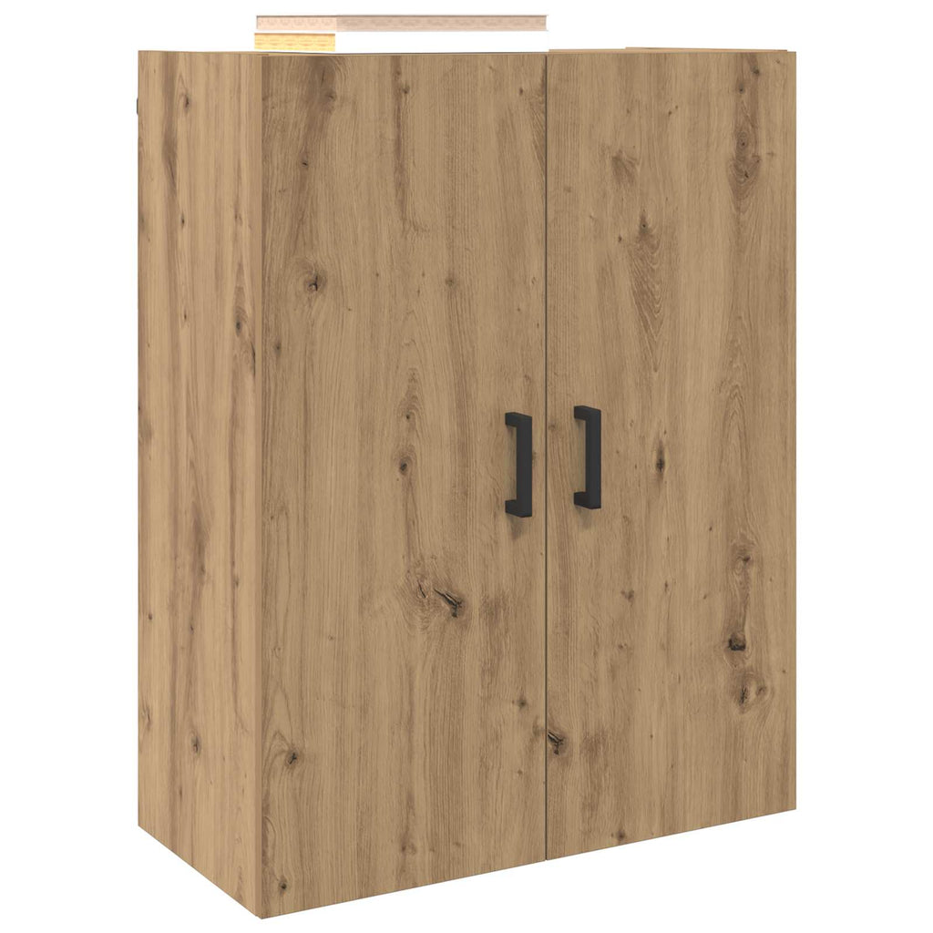 vidaXL Wandschrank 2 pcs Artisan-Eiche 69,5 x 34 x 90 cm Holzwerkstoff