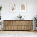 vidaXL Sideboards 3 pcs Artisan-Eiche