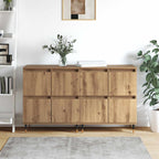 vidaXL Aufbewahrungsschrank 2 pcs Artisan-Eiche 60 x 35 x 70 cm