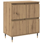 vidaXL Aufbewahrungsschrank 2 pcs Artisan-Eiche 60 x 35 x 70 cm