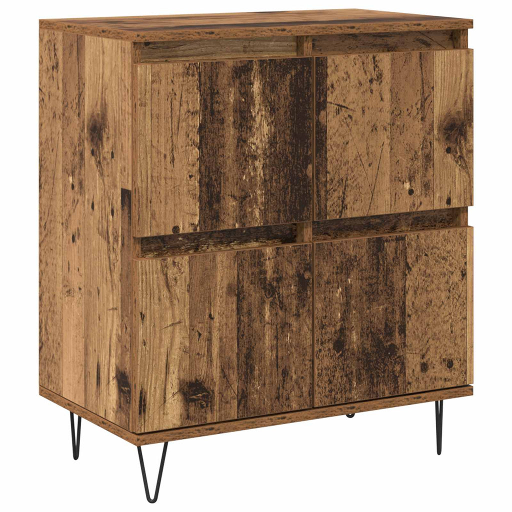 vidaXL Sideboards 2 pcs Altholz