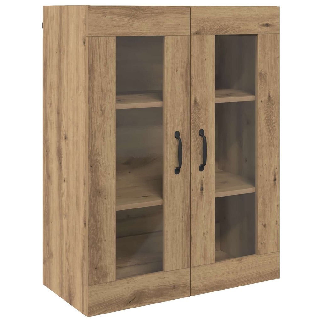 vidaXL Wandmontierte Schränke 2 pcs Artisan-Eiche 69,5 x 34 x 90 cm
