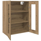 vidaXL Wandmontierte Schränke 2 pcs Artisan-Eiche 69,5 x 34 x 90 cm