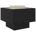 vidaXL Couchtisch Schwarz Eichen-Optik 40 x 40 x 30 cm Holzwerkstoff