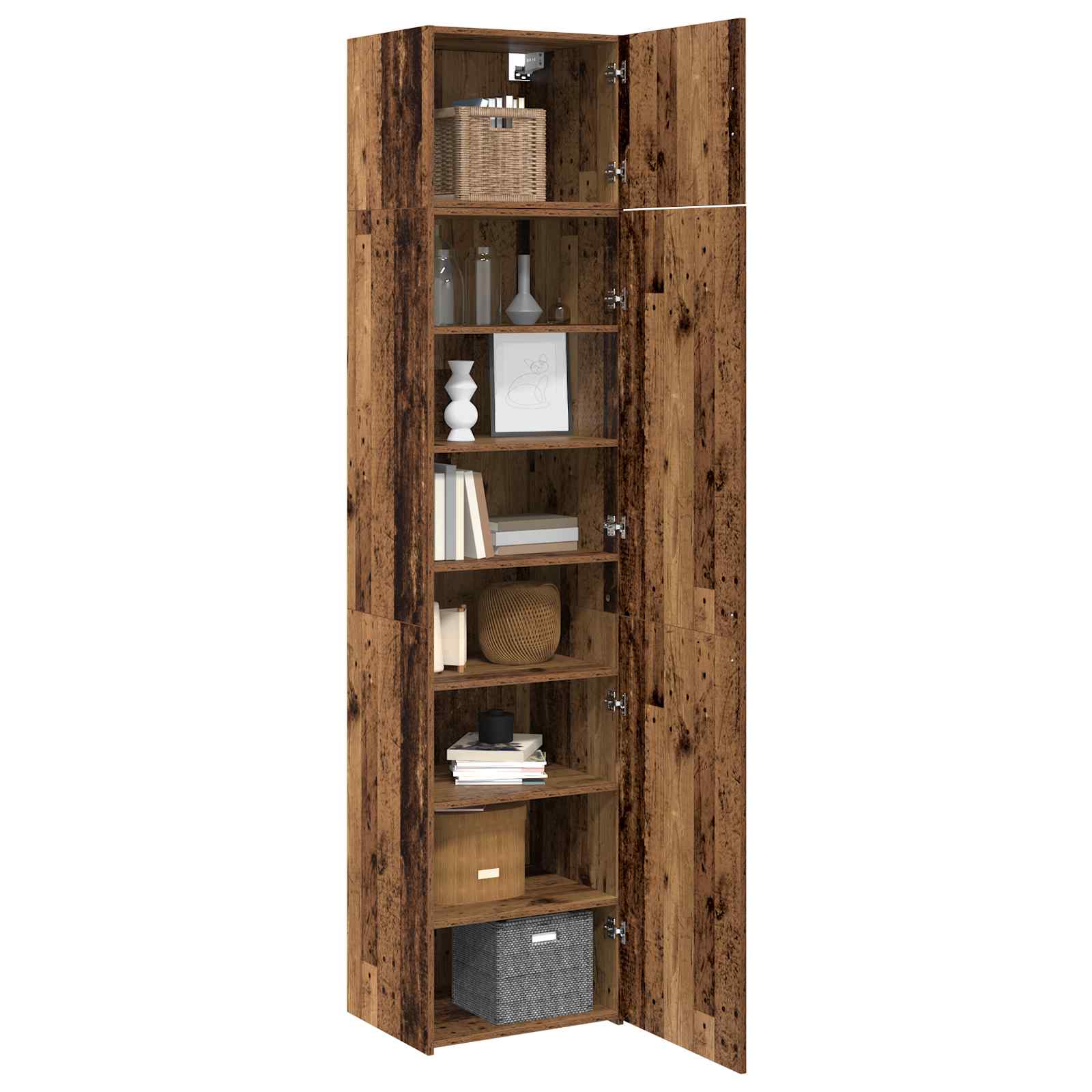 vidaXL Sideboard 3 pcs Altholz