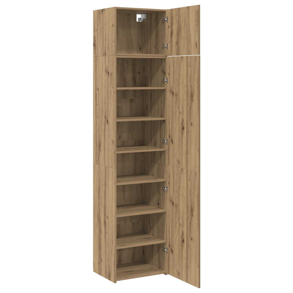 vidaXL Sideboard 3 pcs Artisan-Eiche