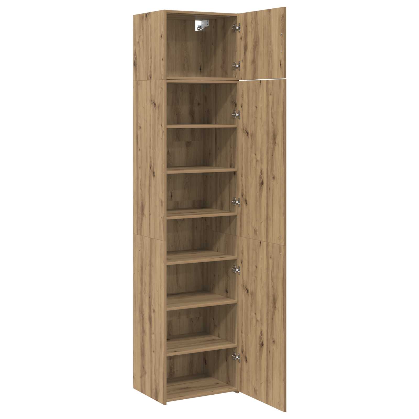 vidaXL Sideboard 3 pcs Artisan-Eiche