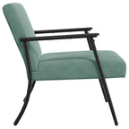 vidaXL Sessel Meergrün 59 x 75 x 78 cm Samt