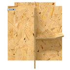 vidaXL Terrarienbasis Braun 100 x 50 x 50 cm OSB