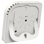 vidaXL Thermo-Hygrometer Weiß 7,5 x 7,5 x 1,2 cm ABS