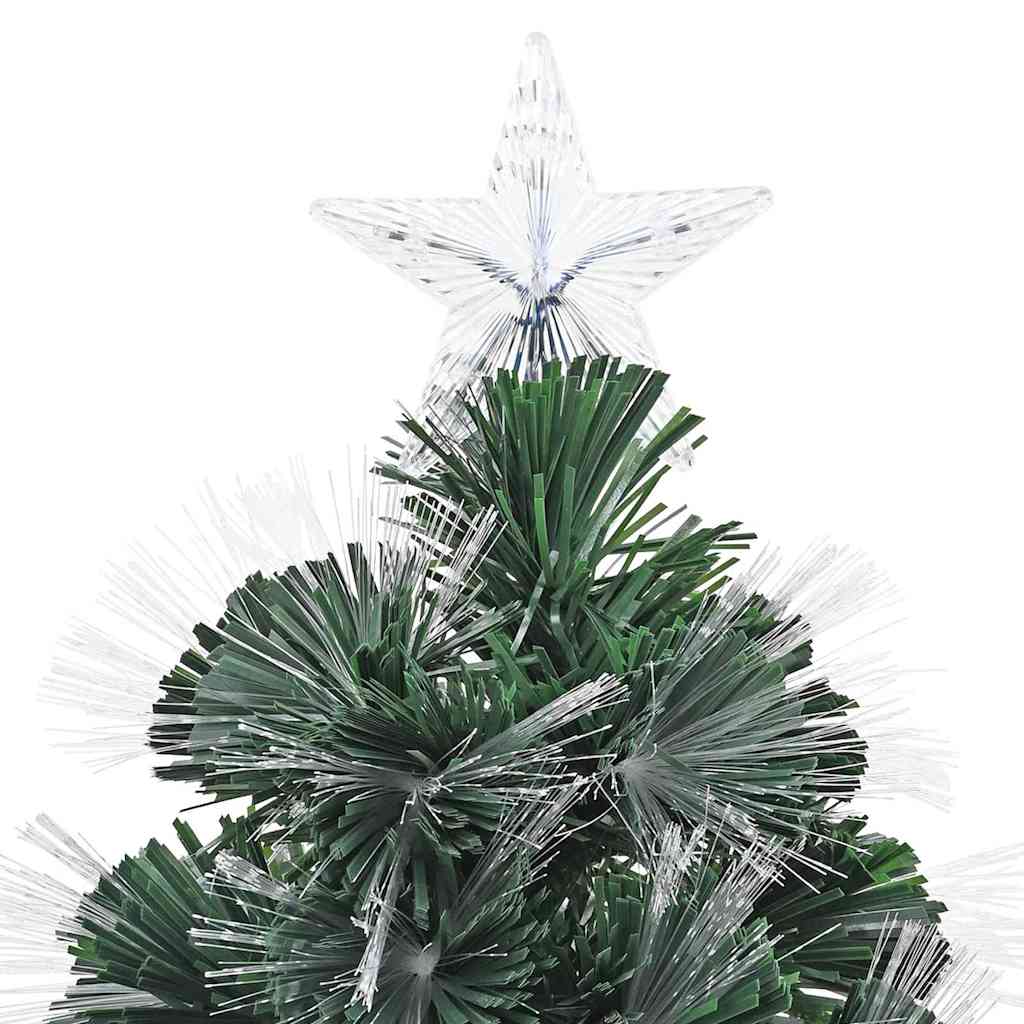 vidaXL Künstlicher Weihnachtsbaum mit 160 LEDs Grün 150 cm PVC