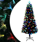 vidaXL Künstlicher Weihnachtsbaum mit 300 LEDs Grün 240 cm PVC