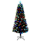 vidaXL Künstlicher Weihnachtsbaum mit 300 LEDs Grün 240 cm PVC