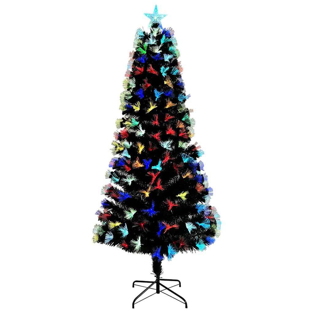 vidaXL Künstlicher Weihnachtsbaum mit 300 LEDs Grün 240 cm PVC