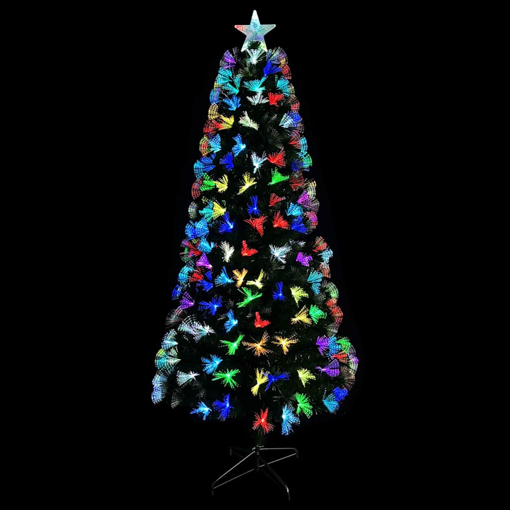 vidaXL Künstlicher Weihnachtsbaum mit 300 LEDs Grün 240 cm PVC