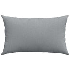 vidaXL Sofakissen 2 pcs Hellgrau 50 x 30 cm Stoff