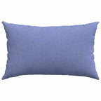 vidaXL Sofakissen 2 pcs Jeans blau 50 x 30 cm Stoff