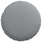 vidaXL Sitzkissen 2 pcs Hellgrau Ø30 x 13 cm Stoff