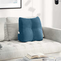 vidaXL Rückenkissen Blau 45 x 24 x 50 cm Samt