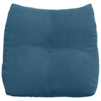 vidaXL Rückenkissen Blau 45 x 24 x 50 cm Samt