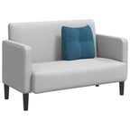 vidaXL Rückenkissen Blau 45 x 24 x 50 cm Samt