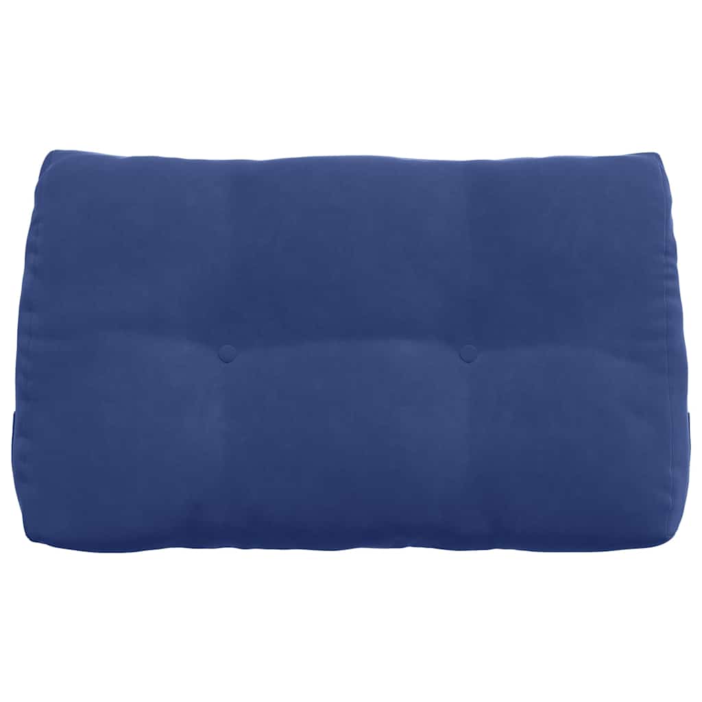 vidaXL Rücken Kissen Polizeiblau 80 x 24 x 50 cm Samt