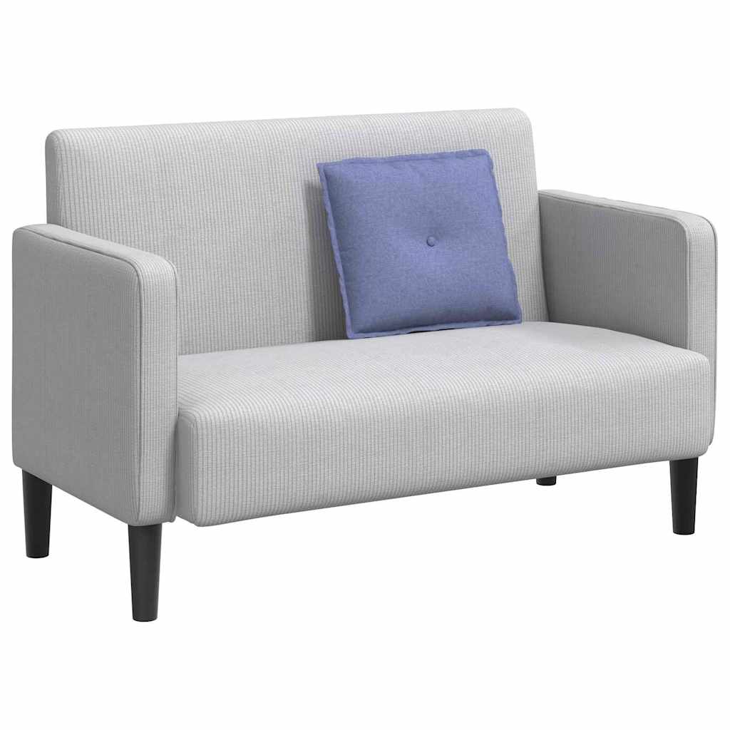 vidaXL Rückenkissen Jeans blau 50 x 19 x 45 cm Stoff