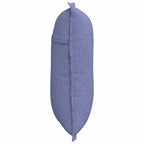 vidaXL Rückenkissen Jeans blau 50 x 19 x 45 cm Stoff