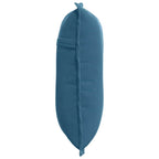 vidaXL Rückenkissen Blau 50 x 45 cm Cordstoff