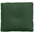 vidaXL Rückenkissen Dschungelgrün 50 x 45 cm Cordstoff