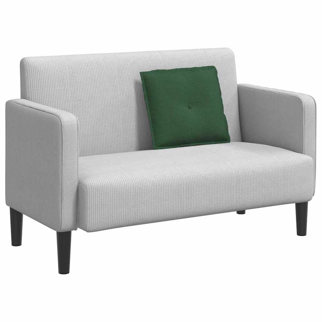 vidaXL Rückenkissen Dschungelgrün 50 x 45 cm Cordstoff