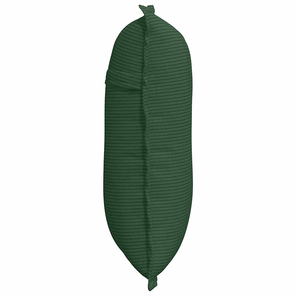 vidaXL Rückenkissen Dschungelgrün 50 x 45 cm Cordstoff