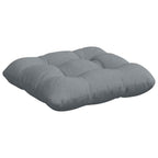 vidaXL Sitzkissen 4 pcs Hellgrau 40 x 40 x 12 cm Stoff