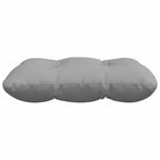 vidaXL Sitzkissen 4 pcs Wolkengrau 40 x 40 x 12 cm Stoff