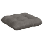 vidaXL Sitzkissen 4 pcs Hellgrau 40 x 40 cm Cordstoff