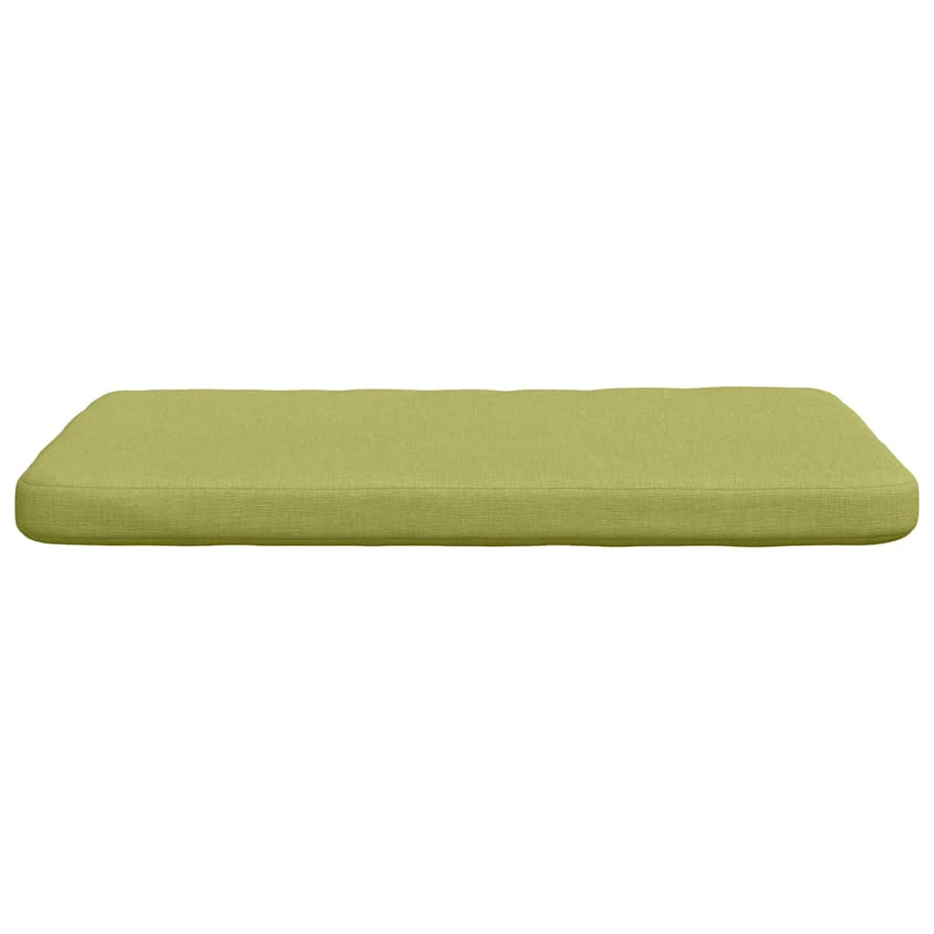 vidaXL Sitzkissen 4 Stück Hellgrün 40 x 40 x 3 cm Stoff