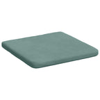 vidaXL Sitzkissen 4 pcs Meergrün 40 x 40 x 3 cm Samt