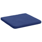 vidaXL Sitzkissen 4 pcs Polizeiblau 40 x 40 x 3 cm Samt