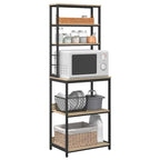 vidaXL Küchenregal Sonoma-Eiche 60 x 40 x 168 cm Holzwerkstoff