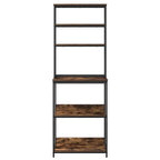 vidaXL Küchenregal Geräucherte Eiche 60 x 40 x 168 cm Holzwerkstoff