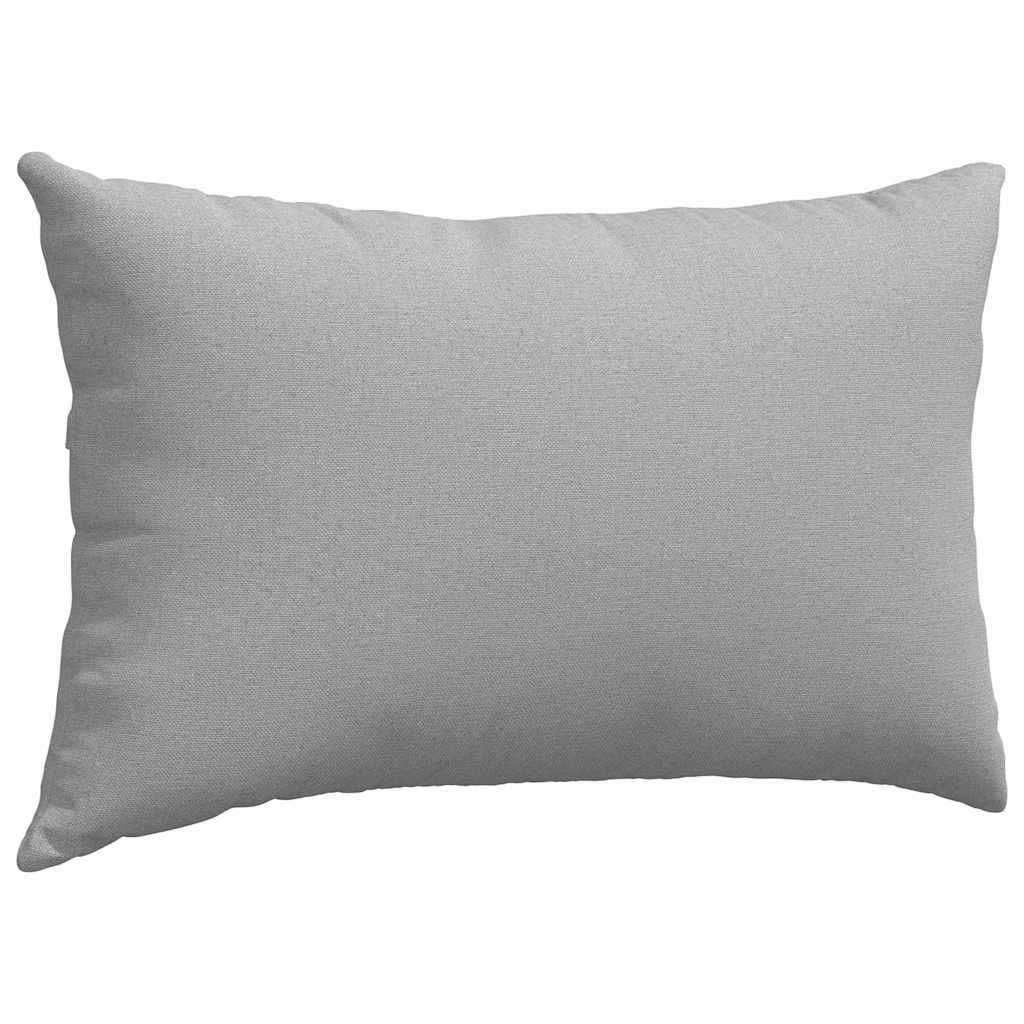 vidaXL Sofakissen 2 pcs Wolkengrau 50 x 30 cm Stoff