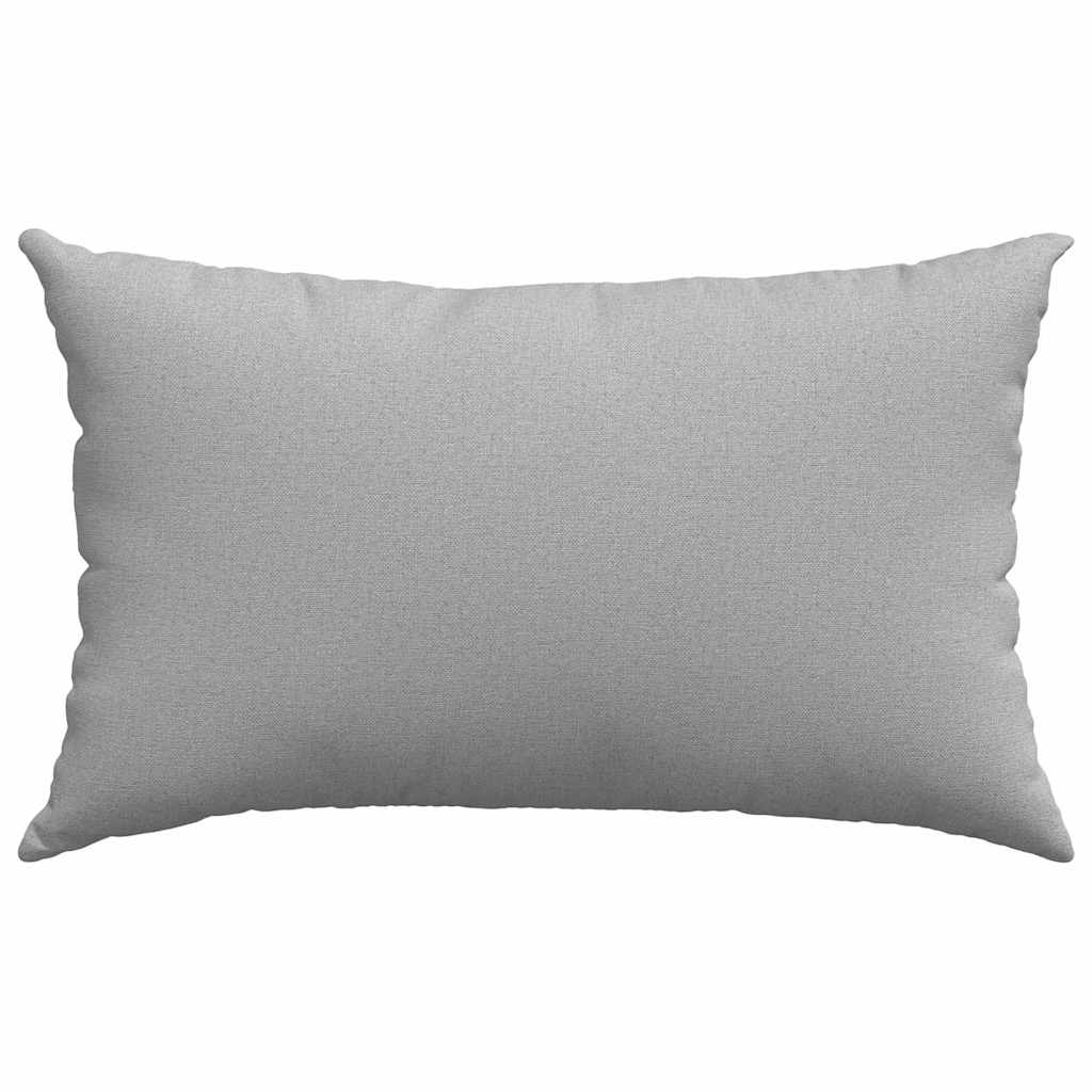 vidaXL Sofakissen 2 pcs Wolkengrau 50 x 30 cm Stoff