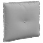 vidaXL Rückenkissen Wolkengrau 50 x 19 x 45 cm Stoff