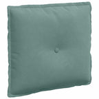 vidaXL Rückenkissen Meergrün 50 x 45 cm Cordstoff
